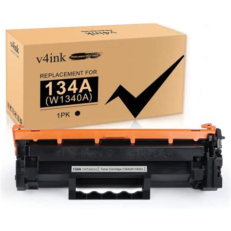 v4ink HP 134A (W1340A) Compatible Black High-Yield Toner Cartridge 1 ...