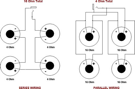 Speaker Wiring Diagrams Parallel And Series