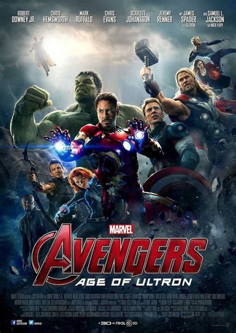 The Avengers Age Of Ultron Movie Poster