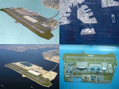 Kansai and Kobe International Airport (Osaka Bay, Japan) - Historical ...