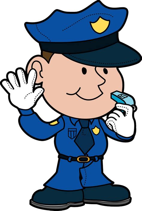 Police officer Free content Royalty-free Clip art - The police whistle ...