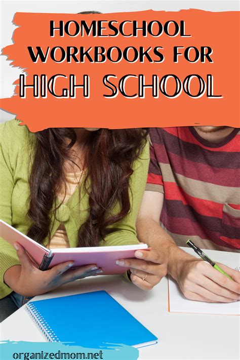 Homeschool Workbooks For High School – The Organized Mom