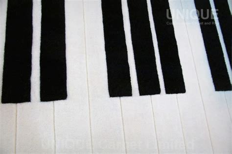 Piano Keyboard Rug/ 鋼琴地氈 - UNIQUE custom-made carpet and rug
