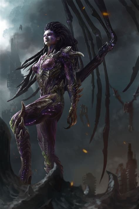 Sarah Kerrigan, 준성 박 | Kerrigan starcraft, Starcraft, Sarah kerrigan