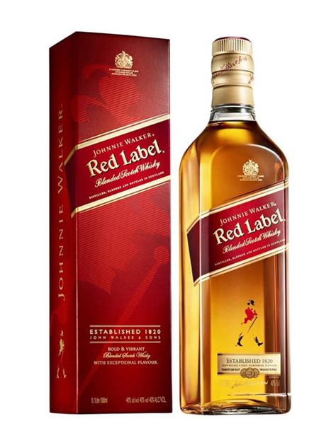 JOHNNIE WALKER RED LABEL BLENDED SCOTCH WHISKY (750 ml)