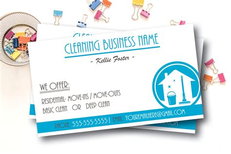 Cleaning Services Business Cards Templates / House Cleaning Services Business Card Template ...