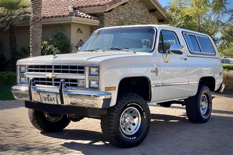 1988 Chevrolet K5 Blazer Silverado 4x4 for sale on BaT Auctions - sold ...