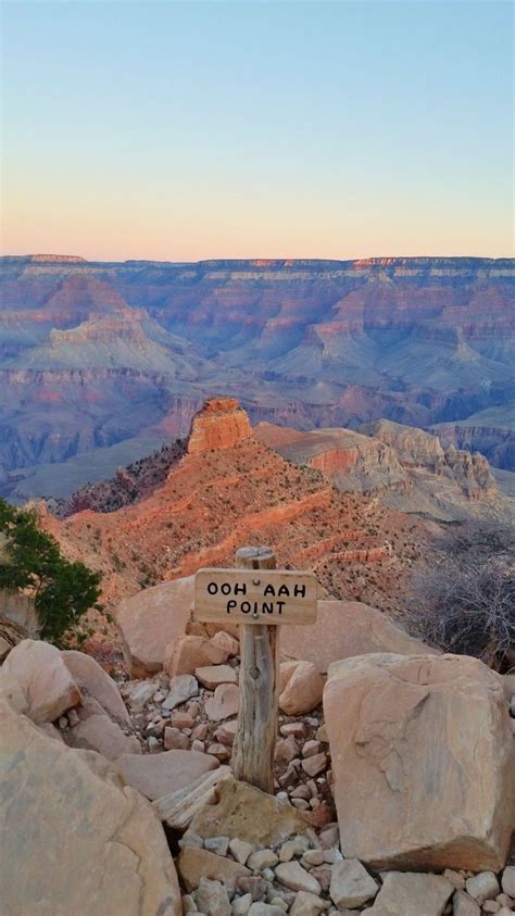 Ooh Aah Point (winter) Hike the South Kaibab Trail to Ooh Aah Point for ...