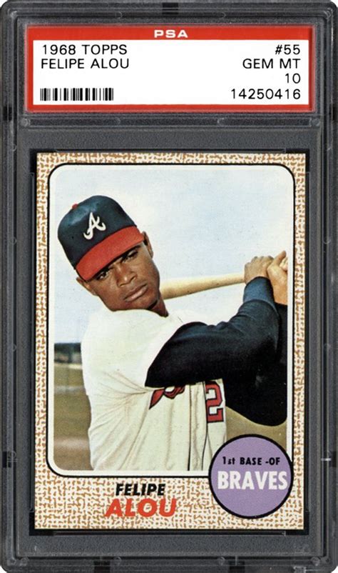 1968 Topps Felipe Alou | PSA CardFacts®