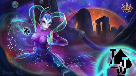 Hero Wars Personagens! Nebula - Skills, Skins, Glyphs, Artifacts ...