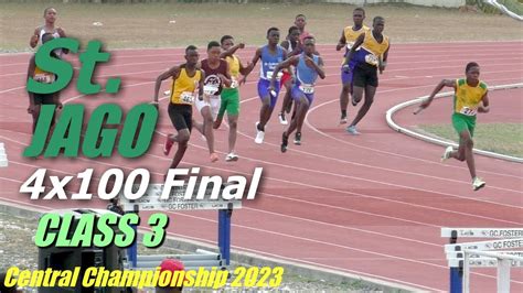 St. JAGO High School WINS the 4x100m FINAL Class 3 | Central Champs FINALS 2023 - YouTube