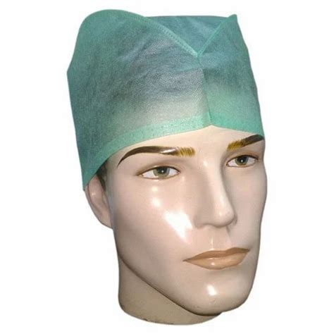 Blue,Green And White Round Surgeon Cap With Sterile, For Hospital at Rs 1/piece in Chennai