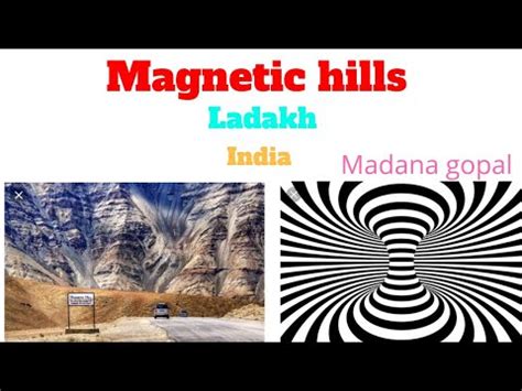 Magnetic hills, optical illusion , ladakh, Madana gopal, MG. - YouTube