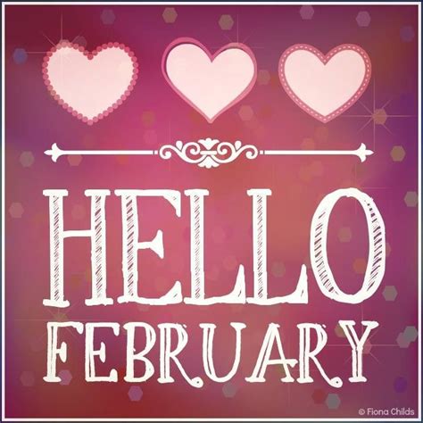 Wishing you a most wonderful month of February! http://www.facebook.com/FiFiChilds http://www ...