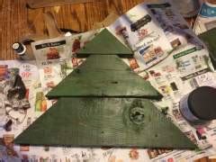 DIY Rustic Wood Christmas Tree Decor - Daily Dose of DIY