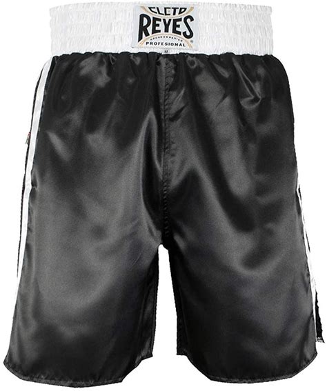 Cleto Reyes Boxing Shorts Black are handcrafted in Mexico - Enso Martial Arts Shop Bristol