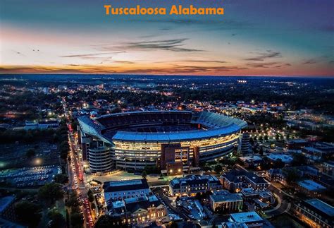 Tuscaloosa, Alabama Map