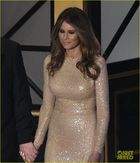 Melania Trump Wears Form-Fitting Gown to Pre-Inauguration Dinner: Photo 3844970 | Donald Trump ...