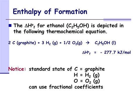 PPT - Enthalpy of Formation PowerPoint Presentation, free download - ID ...