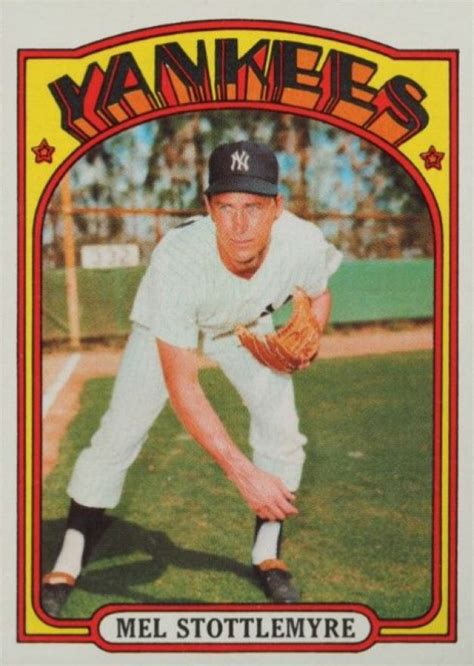 1972 Topps Mel Stottlemyre #325 Baseball - VCP Price Guide