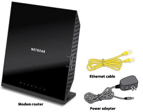 NETGEAR C6250 WiFi Cable Modem Router Quick Start Manual | ManualsLib