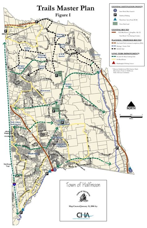 Halfmoon Trails Map