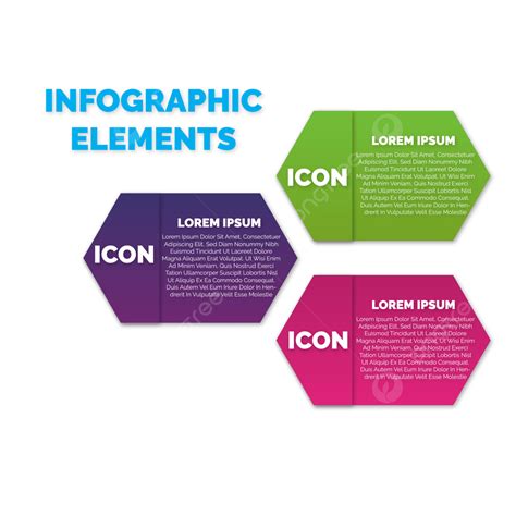 Infographic 3 Elements Vector Hd PNG Images, Infographic Elements Transparent Background Vector ...