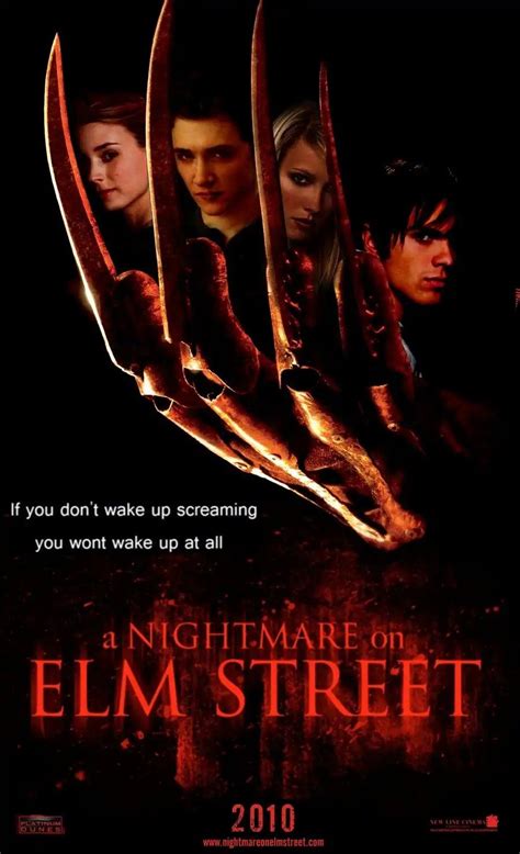 A Nightmare On Elm Street 2010 Movie - Remake Poster | Nightmare on elm street, A nightmare on ...