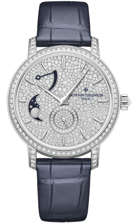 Vacheron Constantin Traditionnelle Moon Phase Diamond-set