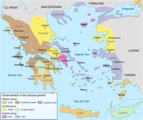 Ancient Greek tribes | Short history website