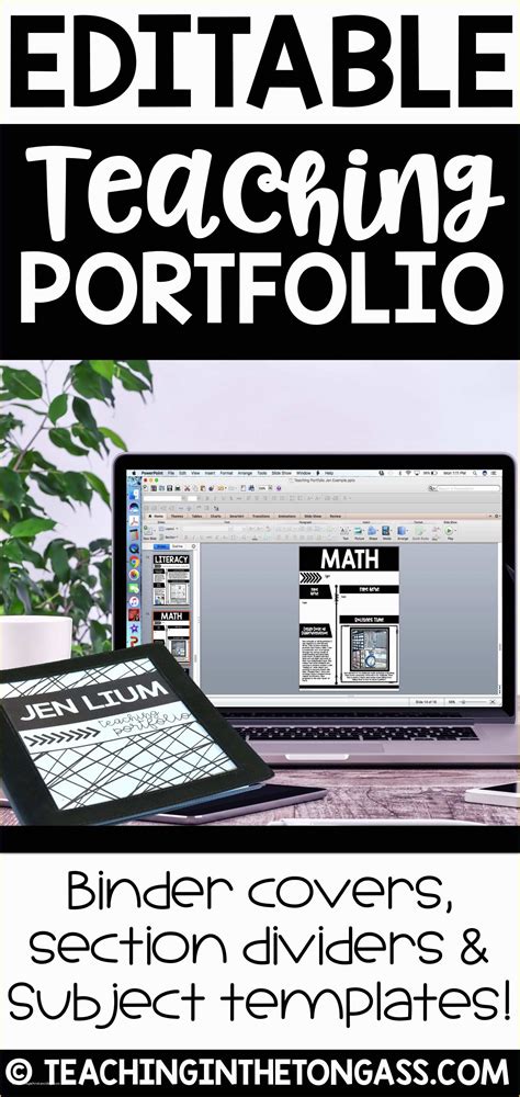 Teaching Portfolio Template Free Of Art Teacher Portfolio Ideas for An ...