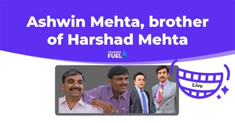 harshad mehta brother Ashwin mehta Archives - Trading Fuel