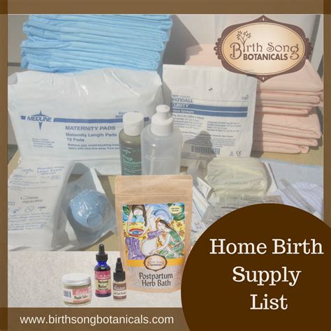 Essential Supplies for Home Birth