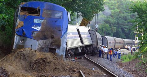 Amtrak Accident Rates Have Become Freakish; No End in Sight