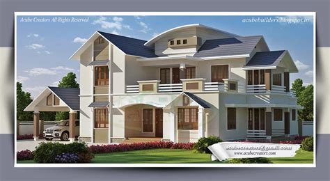 Luxurious Bungalow house plans at 2988 sq.ft | Kerala