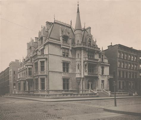 The Vanderbilt Mansion - NYC in 1885