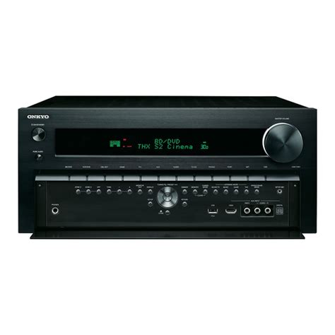 ONKYO TX-NR809 QUICK SETUP Pdf Download | ManualsLib