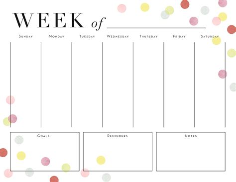 5+ Free Best Weekly Planners For Moms 2021 [PDF] | Best Letter Templates