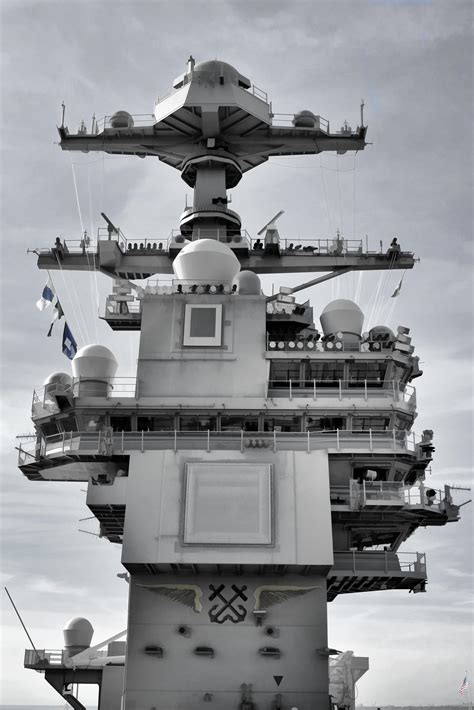 [OS][ART] USS Gerald R. Ford CVN-78 Island. : r/WarshipFans