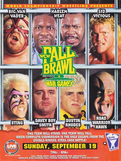 Moviedweeb — wcwworldwide: WCW Fall Brawl: War Games PPV...