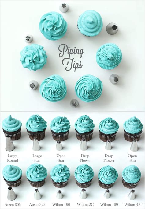 Printable Beginner Piping Nozzle Guide
