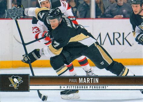 Paul Martin - Player's cards since 2010 - 2015 | penguins-hockey-cards.com