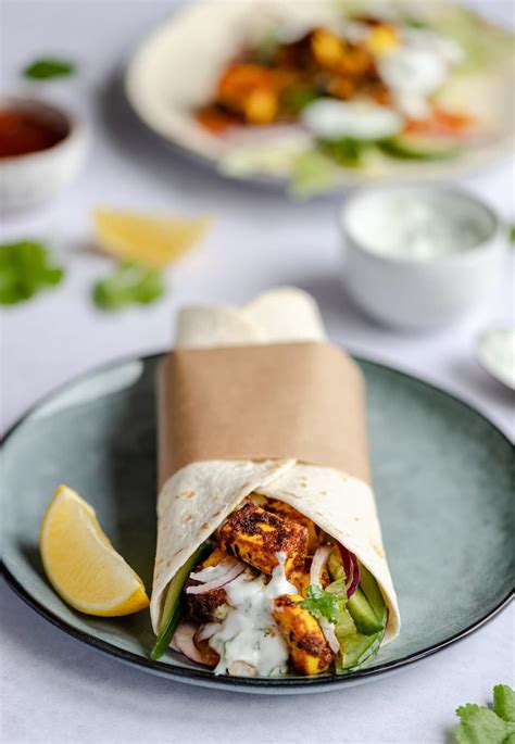 Spiced Paneer Wraps - The Last Food Blog