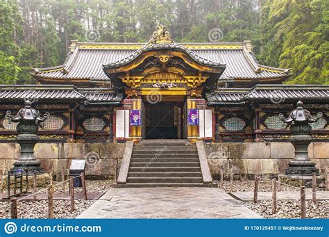 Tayiu In, Mausoleum Of Tokugawa Iemitsu, Famous Shogun. Part Of Rinno Ji Buddhist Temple In ...