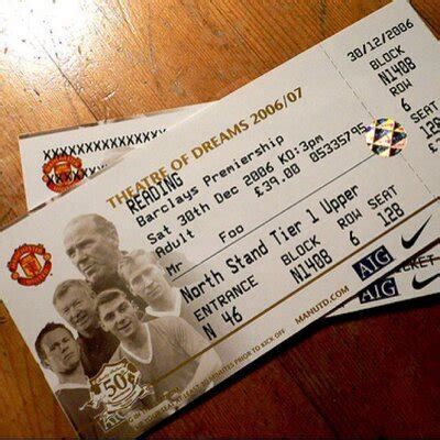 Man United Tickets ⚽ (@ManTickets) / Twitter