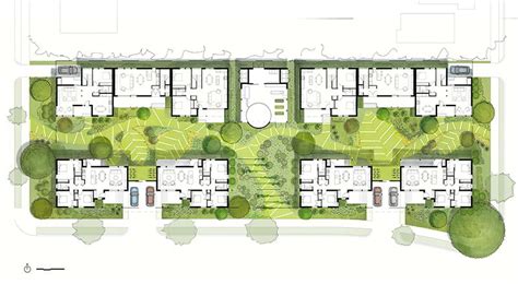 Site Plan of Urban Grapevine Project | Family house, Site plan, Design