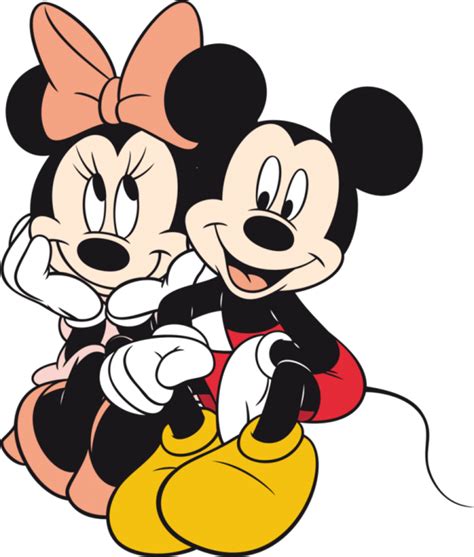 Micky Mouse Sitting With Miinie - Desi Comments