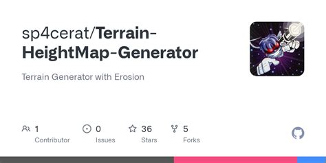 GitHub - sp4cerat/Terrain-HeightMap-Generator: Terrain Generator with ...