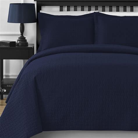 Best Comfy Bedding Navy Bedspread - Your Home Life