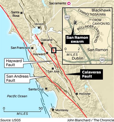 Low-level quake swarm flutters through East Bay - SFGate